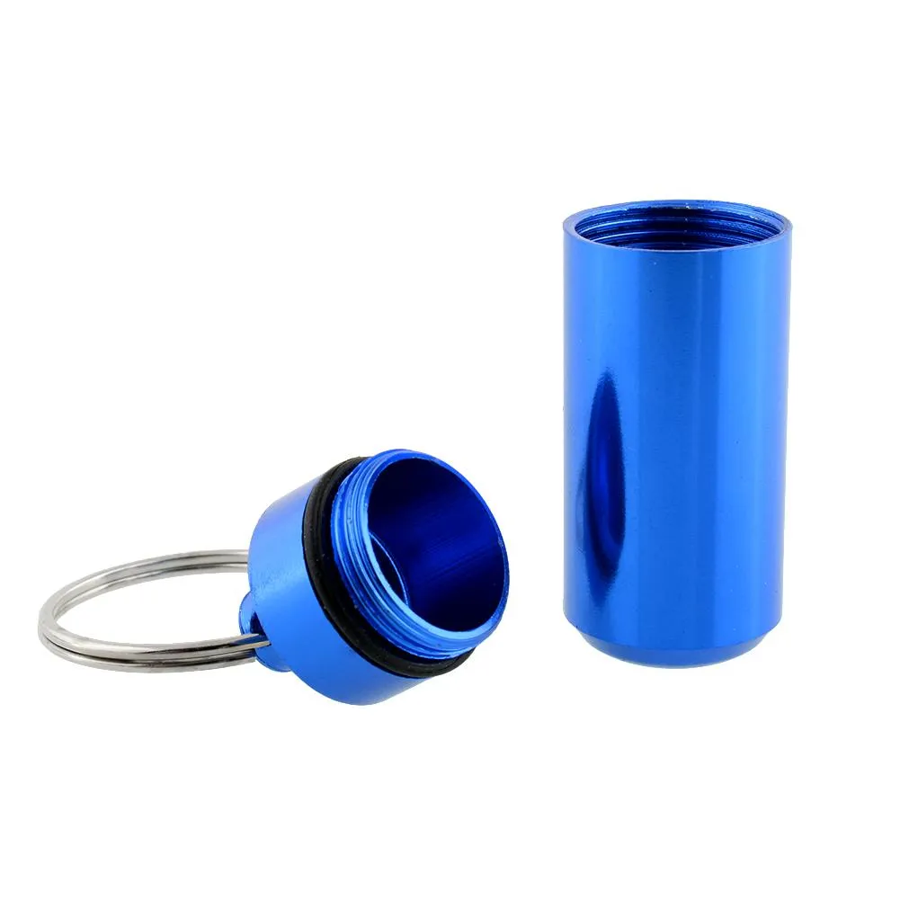 Waterproof Pill Box Keychain