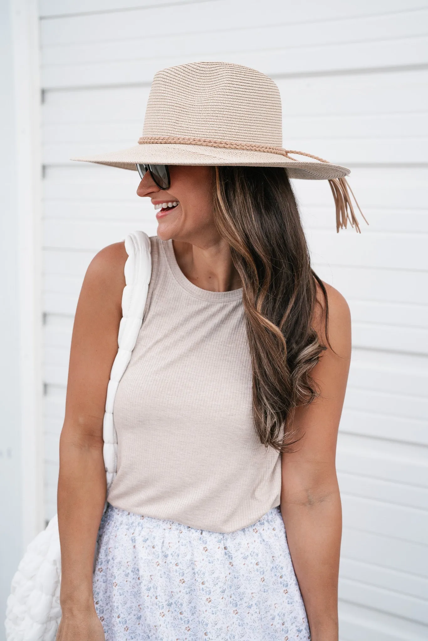 Wide Brim Straw Hat