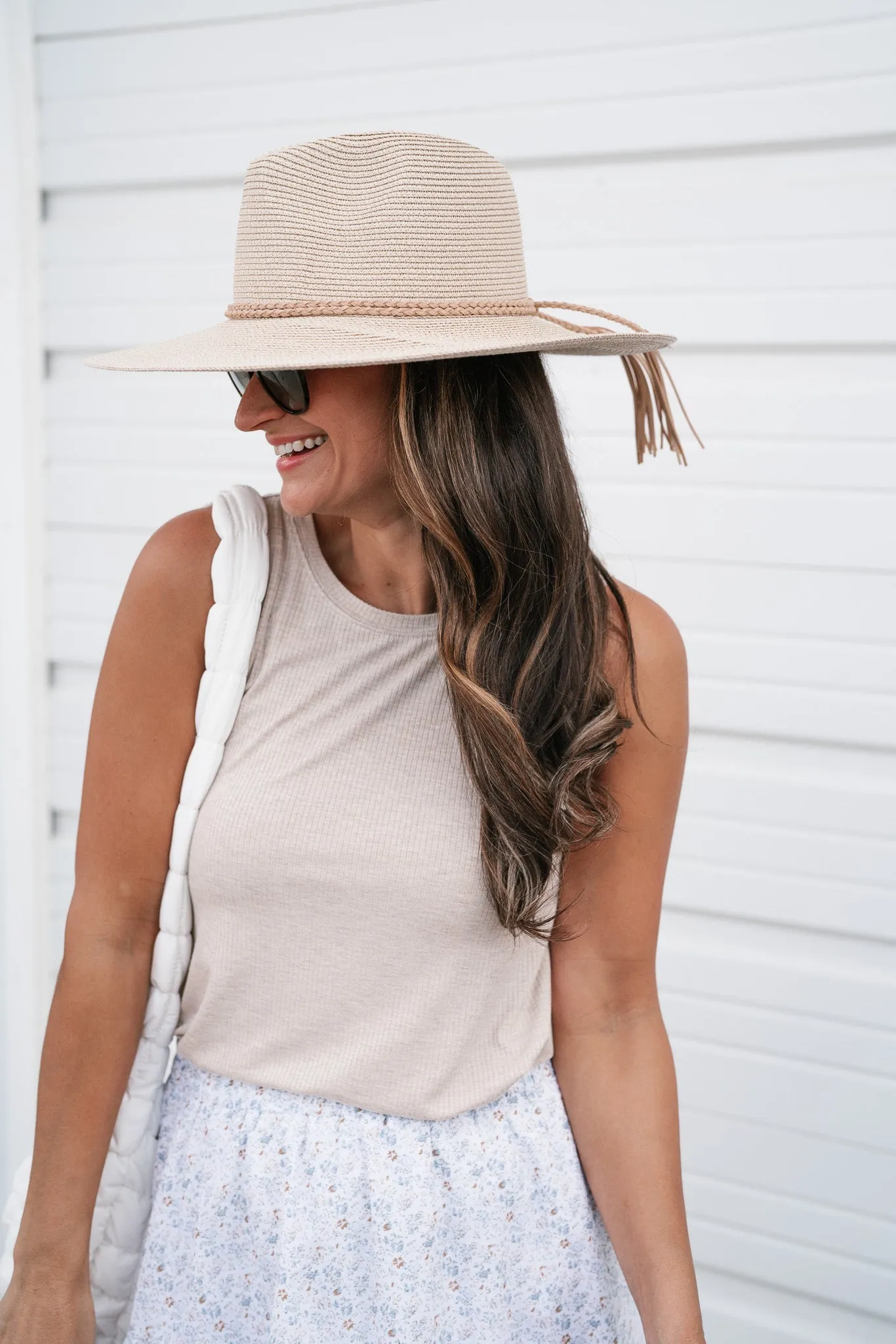 Wide Brim Straw Hat