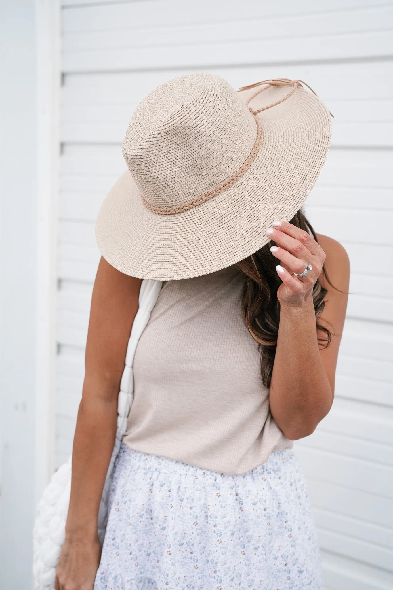 Wide Brim Straw Hat