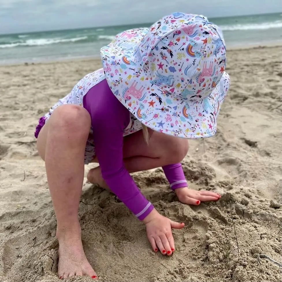Wide brim swim hat | Fantasia