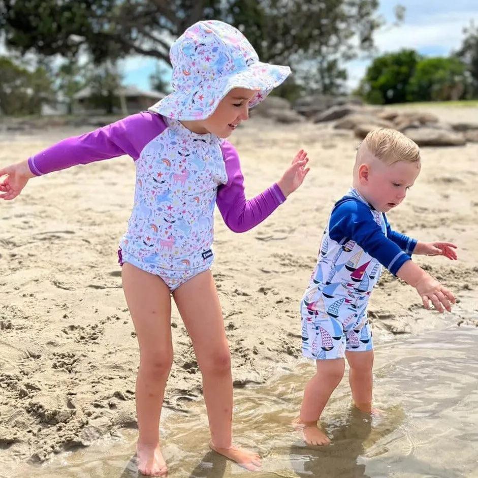 Wide brim swim hat | Fantasia