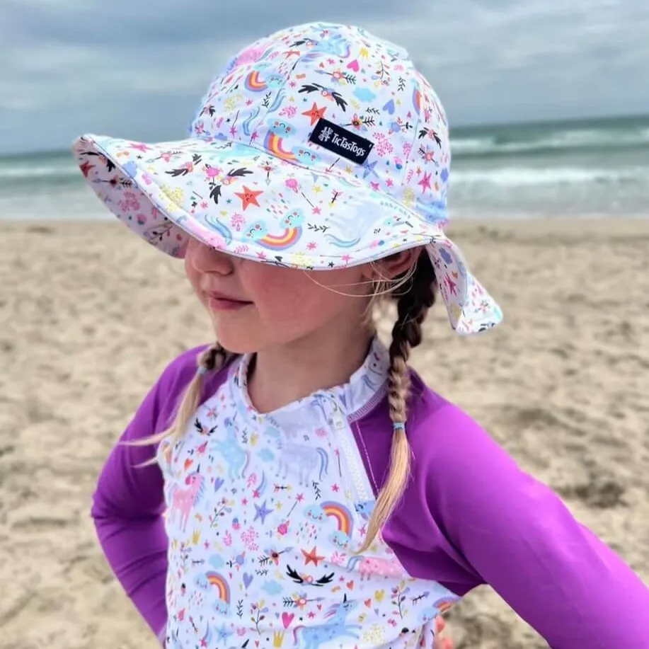 Wide brim swim hat | Fantasia