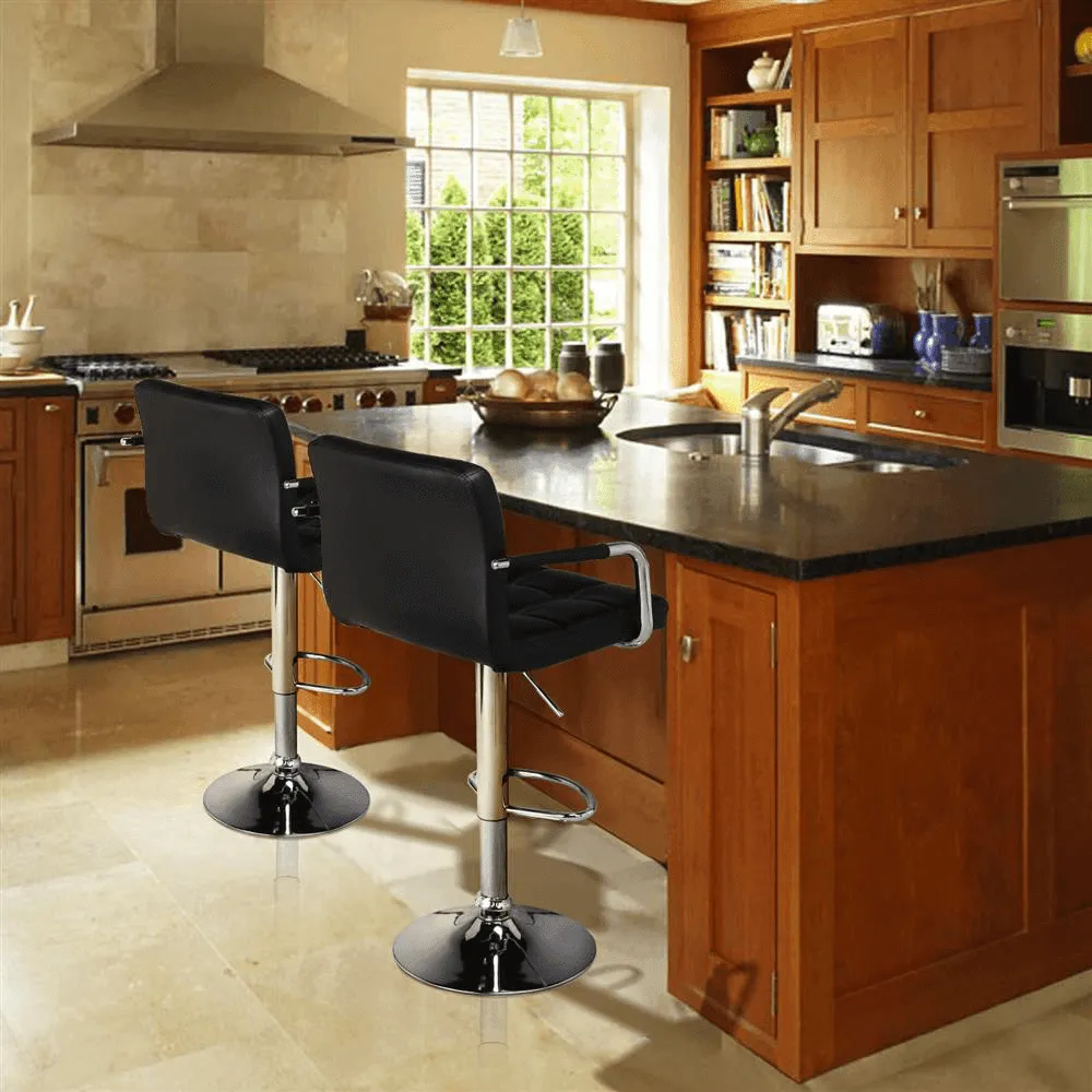 Yaheetech Bar Stools Adjustable Counter Stools