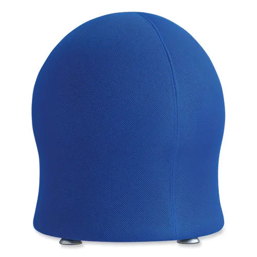 Zenergy Ball Chair, Backless, Supports Up To 250 Lb, Blue Fabric